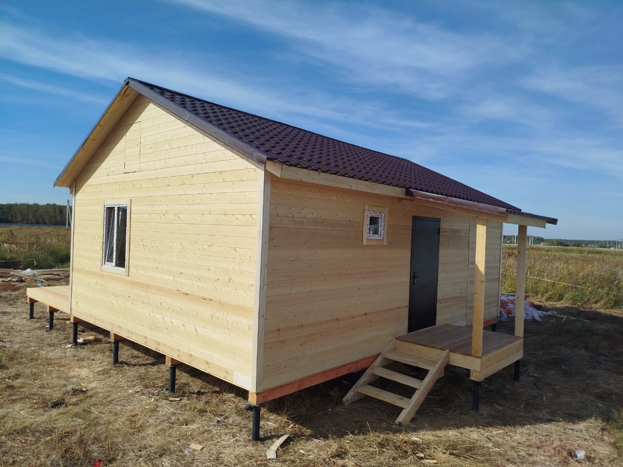 Каркасный дом "Баркас 54 м²" — г. Раменское, Московская область