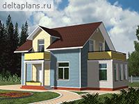 Проект дома D-156-1P