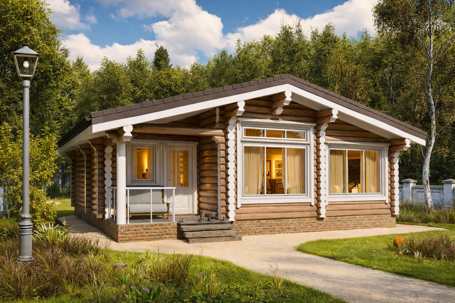 Проект дома «Домик в деревне» | ЭкоТех