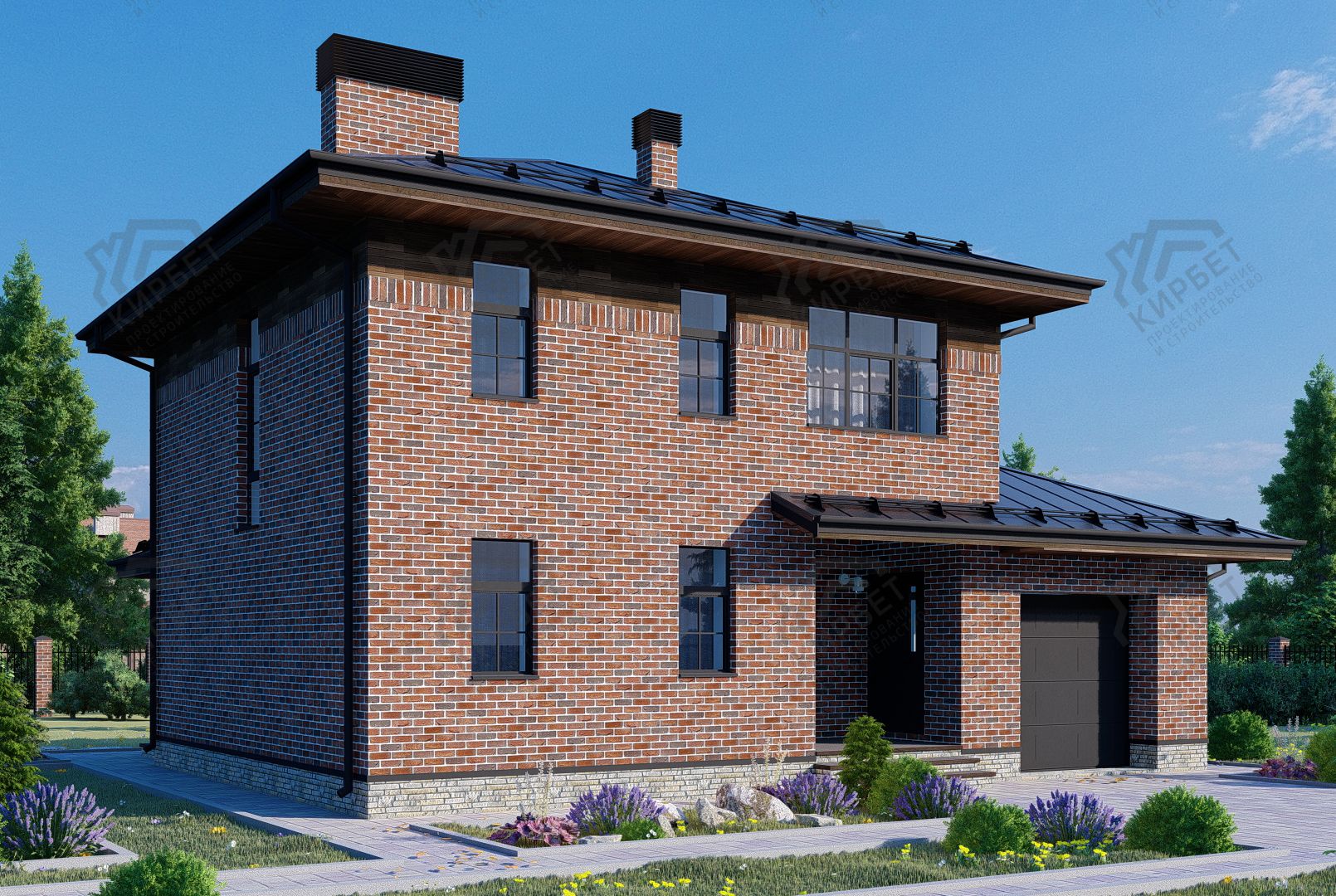 Проект дома из керамоблоков 13х11 ТКБ-144: цена 7367000 руб.