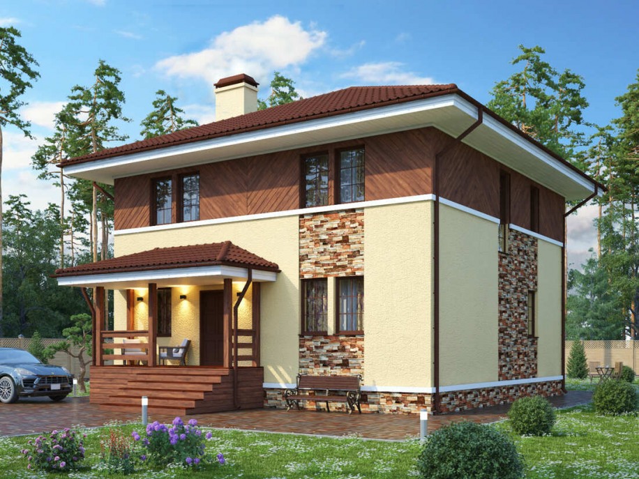 Каркасные дома Стокгольм 2 XS под ключ