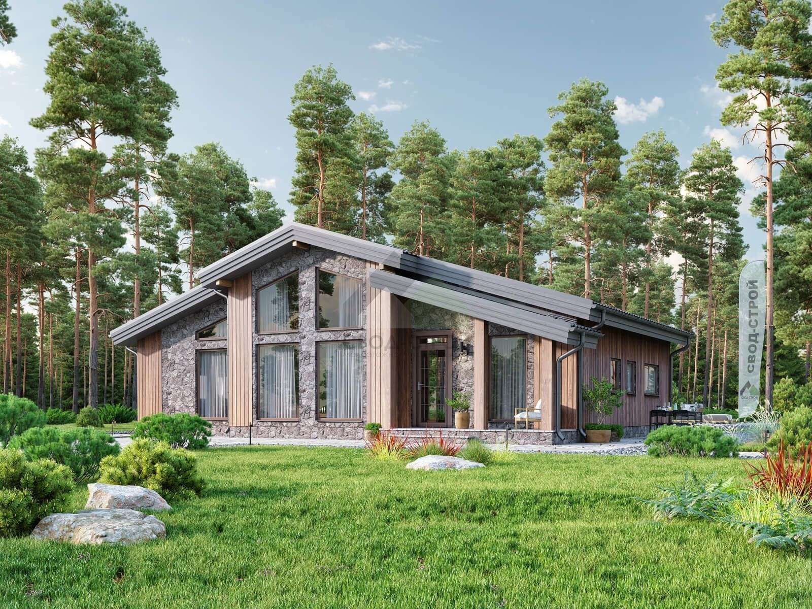 Кирпичный дом С-146 К «Апрель»