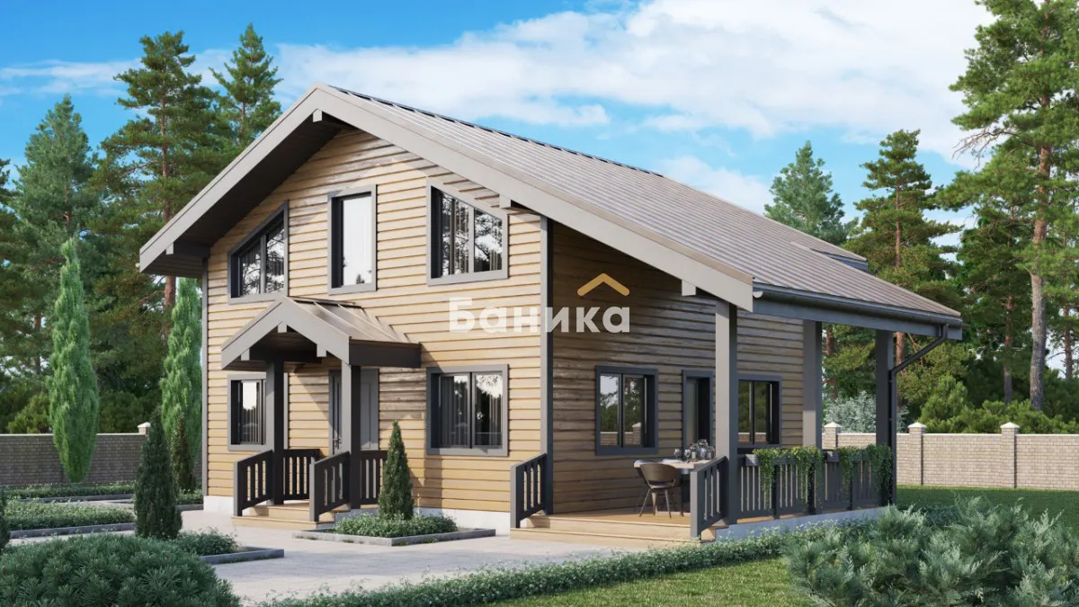 Каркасный дом «Сосновый бор