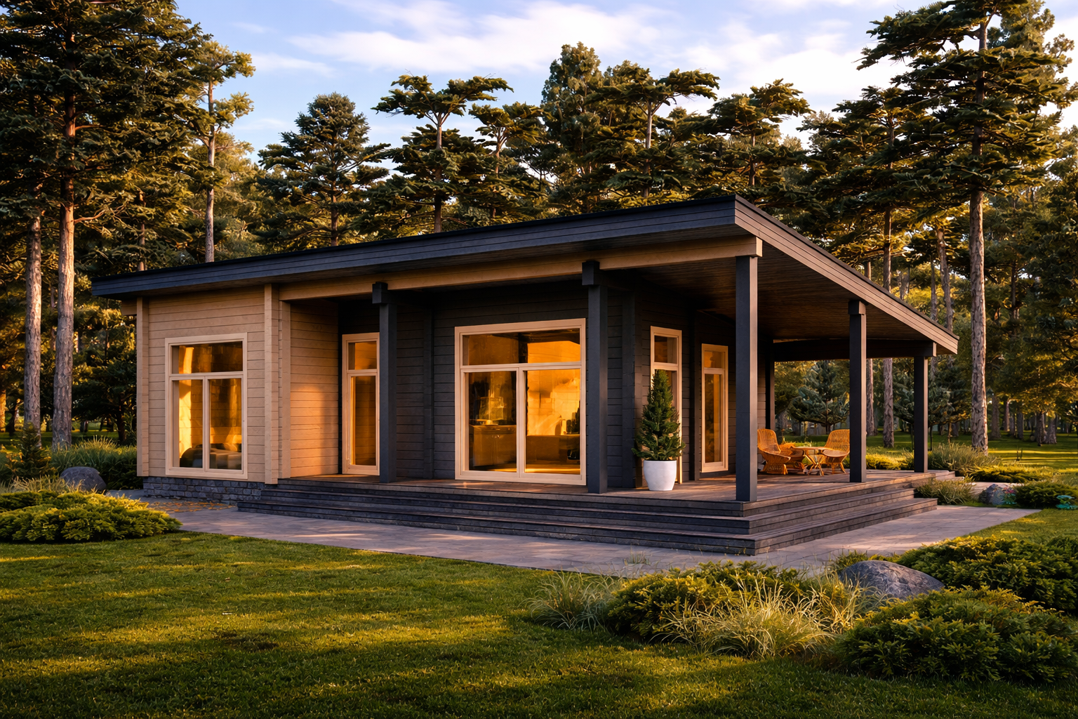 Проект дома «Модерн» | ЭкоТех