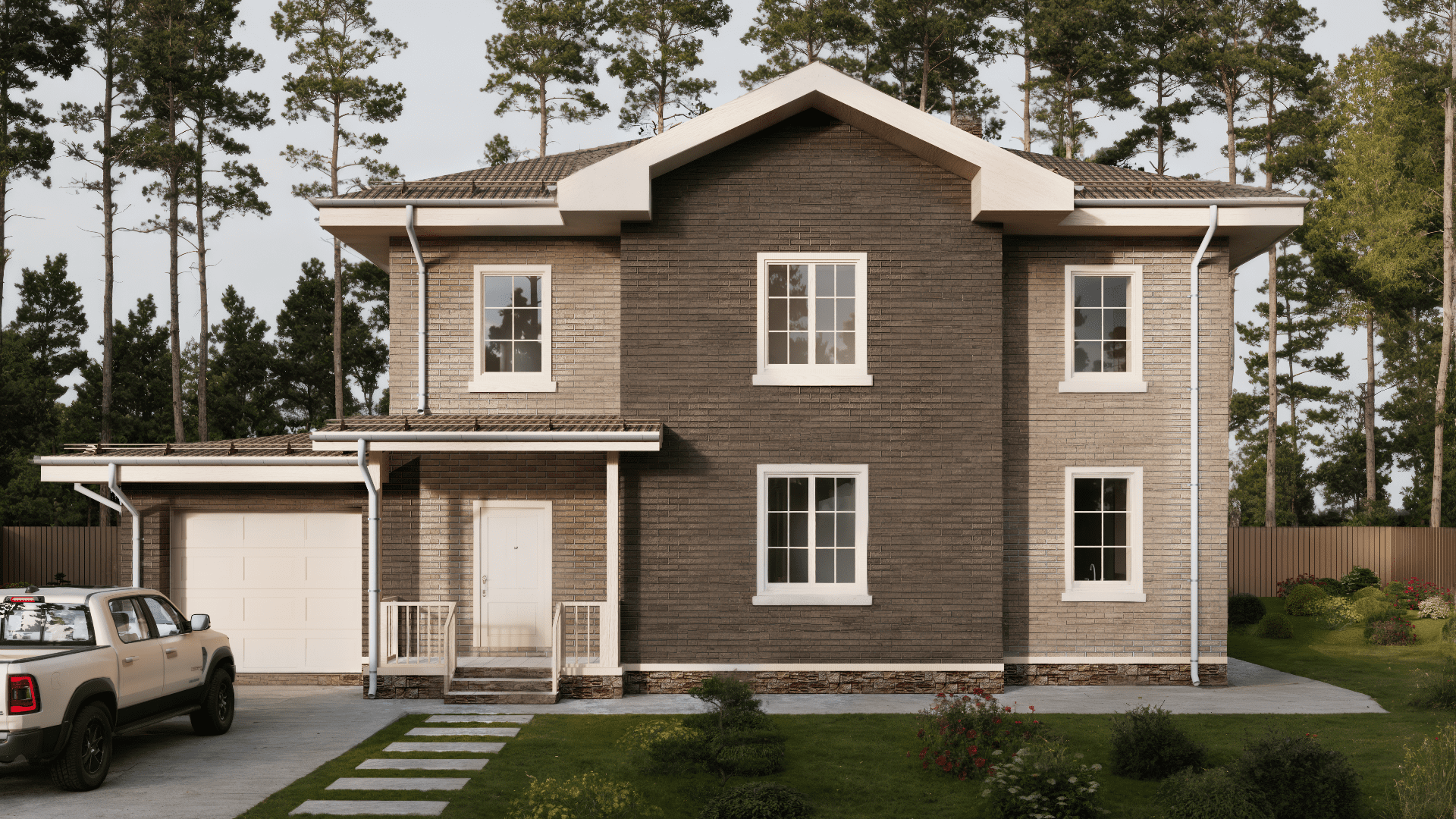 Дом по проекту «ЗС 384-18» - Золотое Сечение