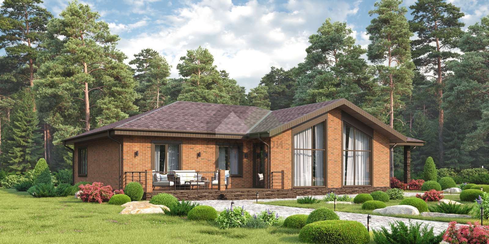 Каркасный дом С-207 КР «Бремен»