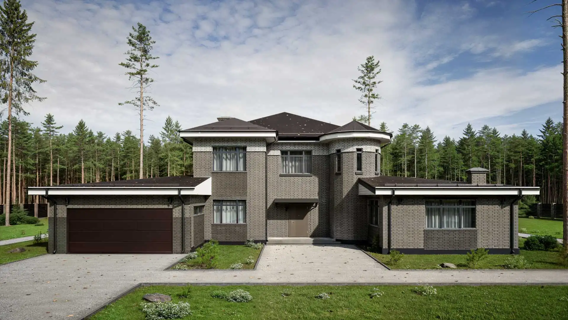 Дом по проекту «ЗС 401-18» - Золотое Сечение