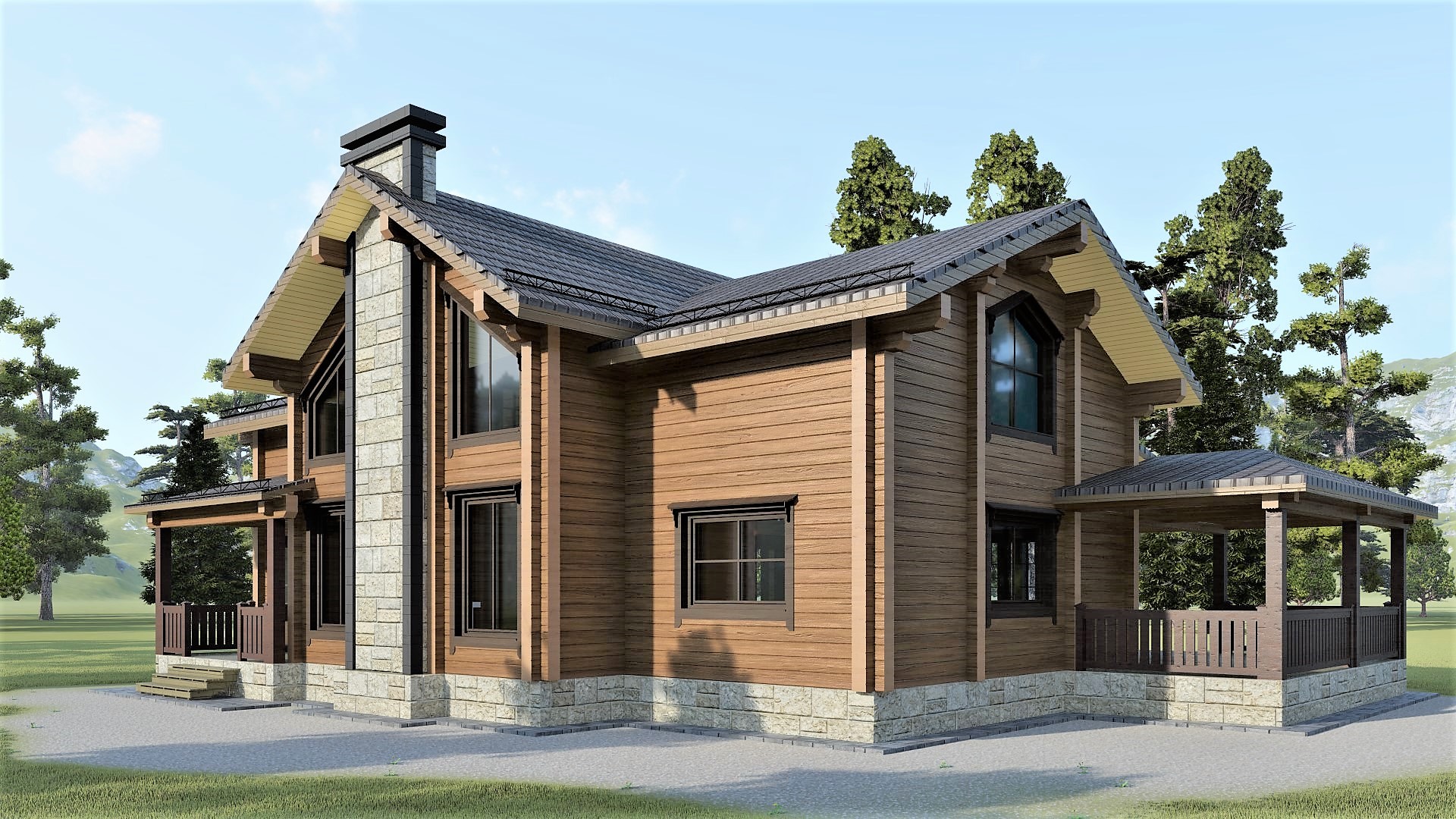 Проект дома «Беловежская Пуща» | ЭкоТех