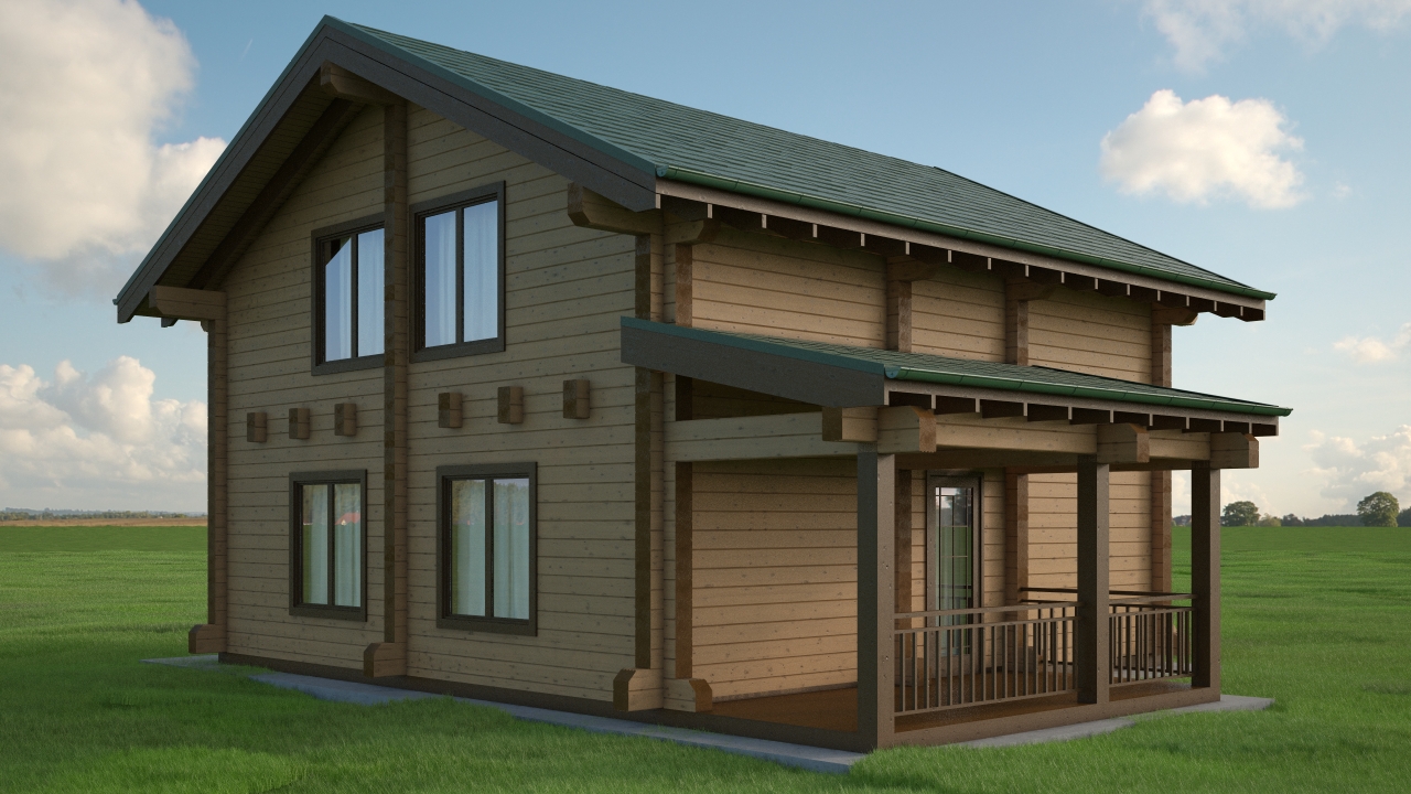 Проект дома «Эсквайр Мини» | ЭкоТех