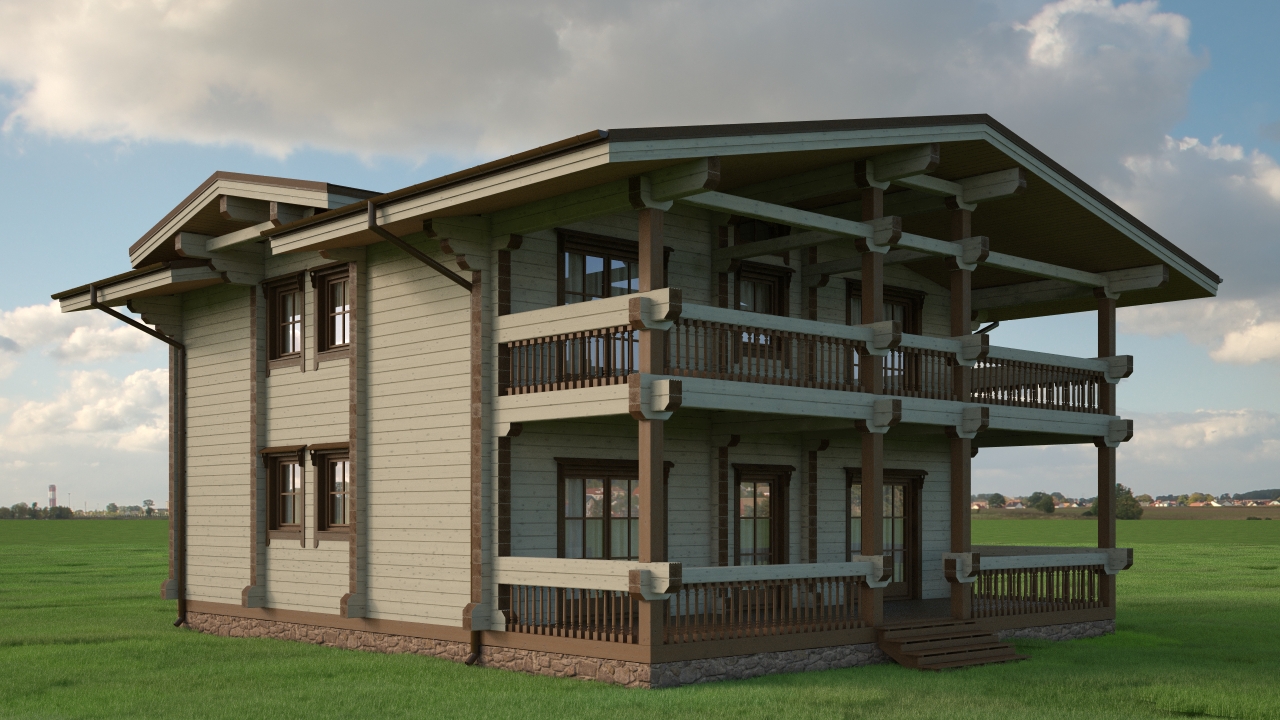 Проект дома «Байрон» | ЭкоТех