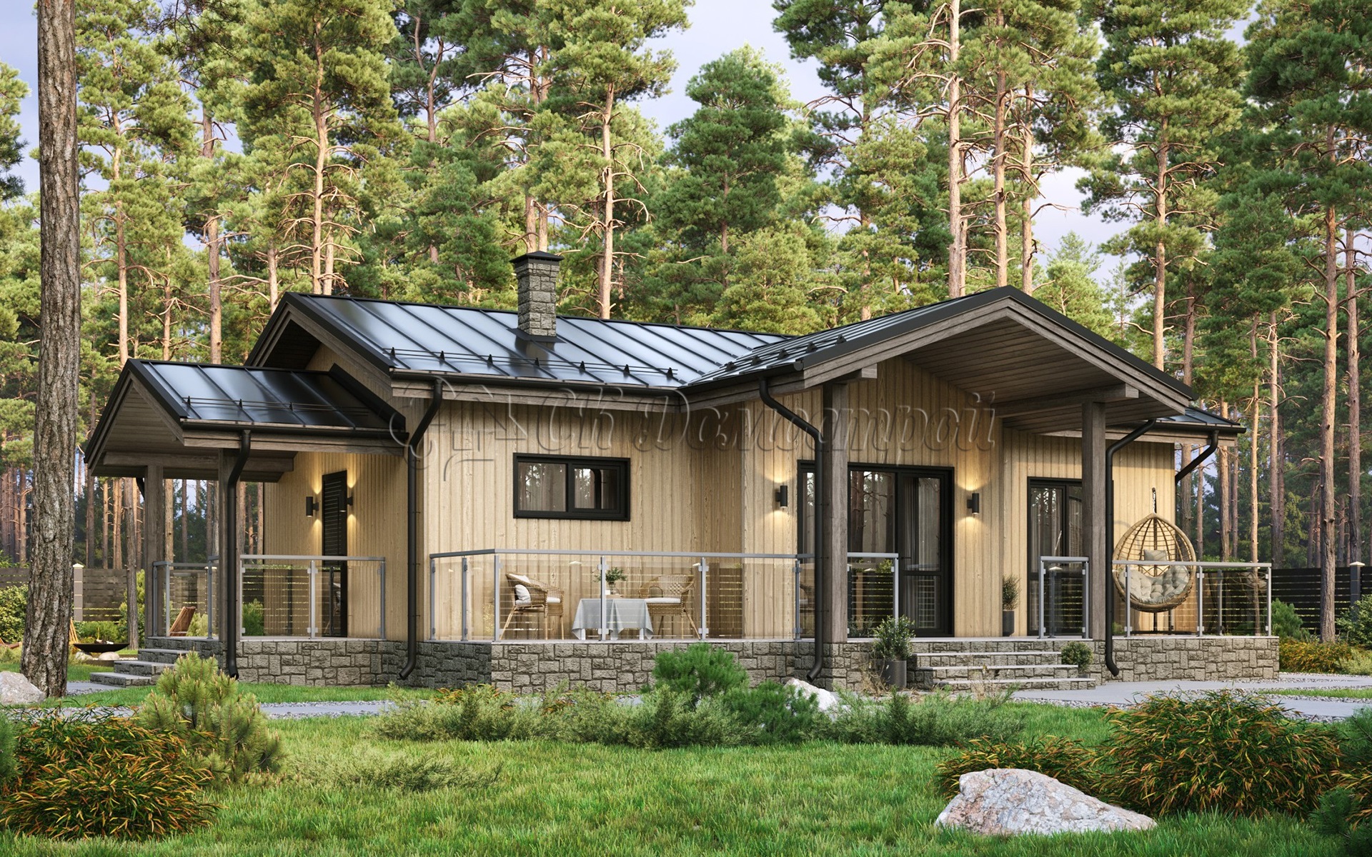 Дом «Алексеев» 8х11,5 м