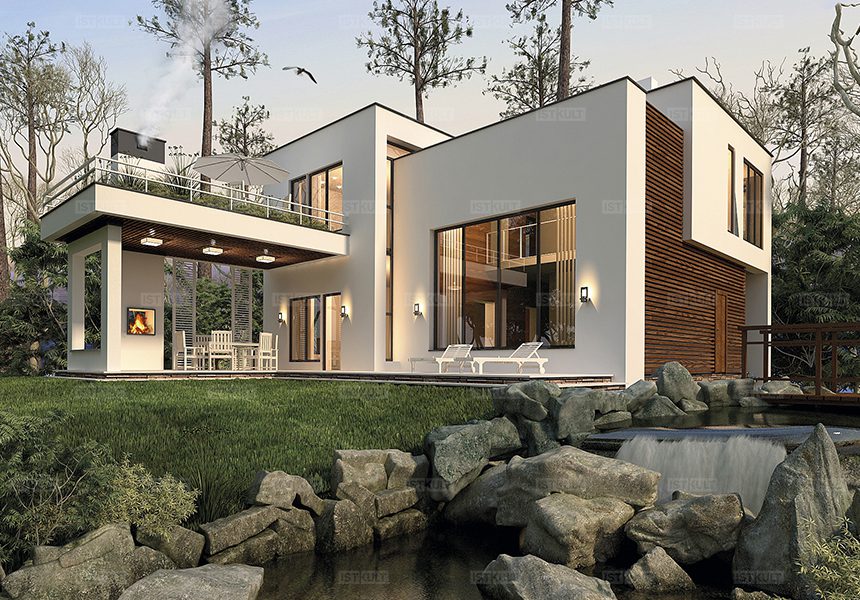 Дом по проекту «Дессау» - Золотое Сечение