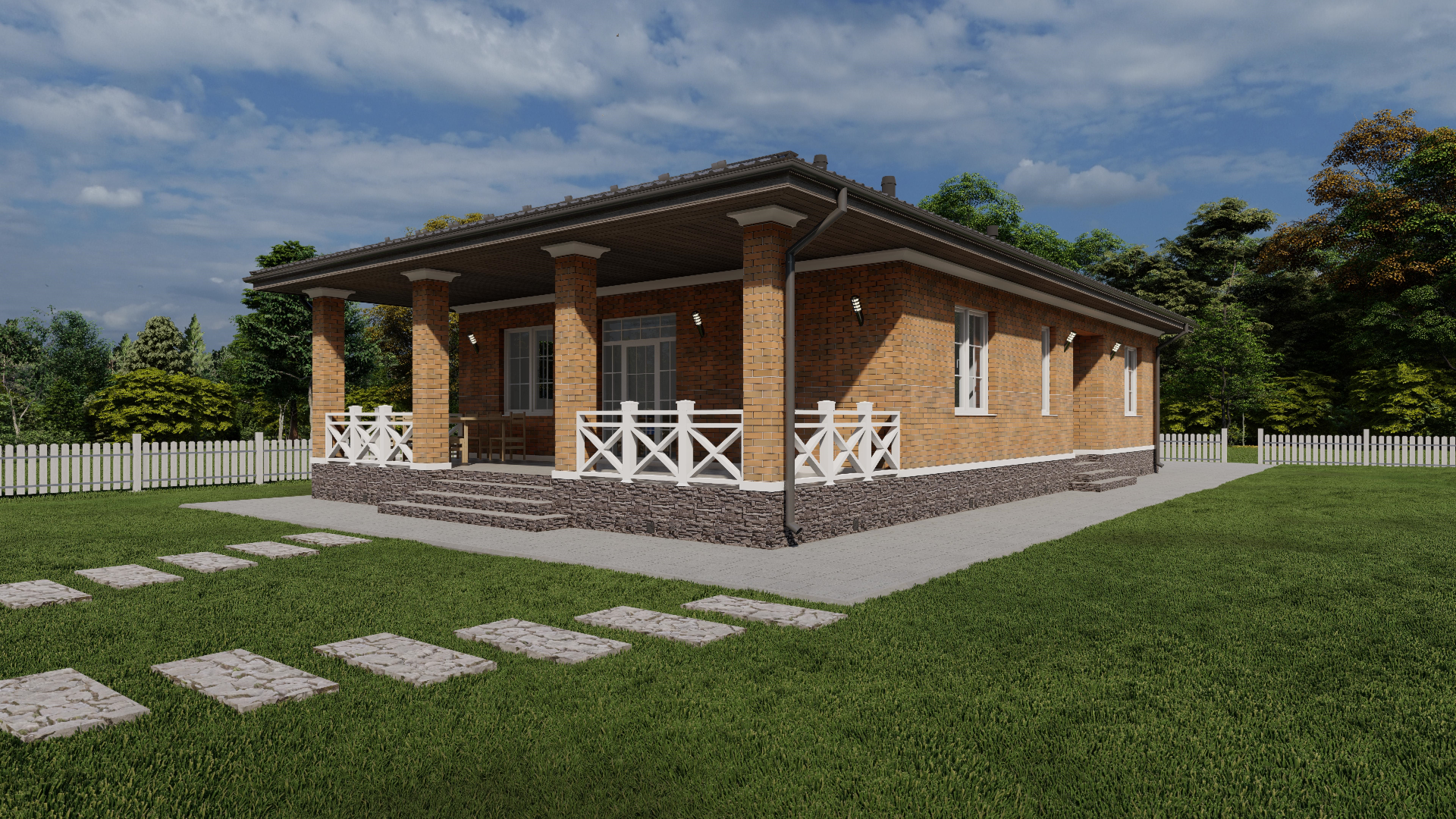 Дом по проекту «ЗС 920-21» - Золотое Сечение