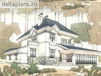 Проект дома V-232-1P