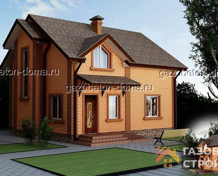 Дом из кирпича Проект КД-3