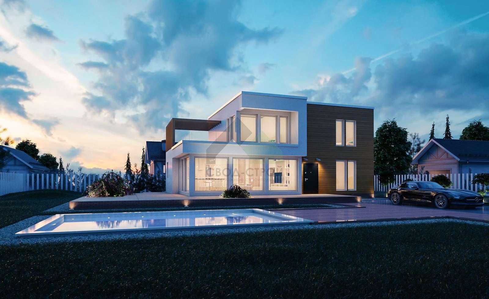 Дом из керамических блоков С-265 КЕ «Сидней»