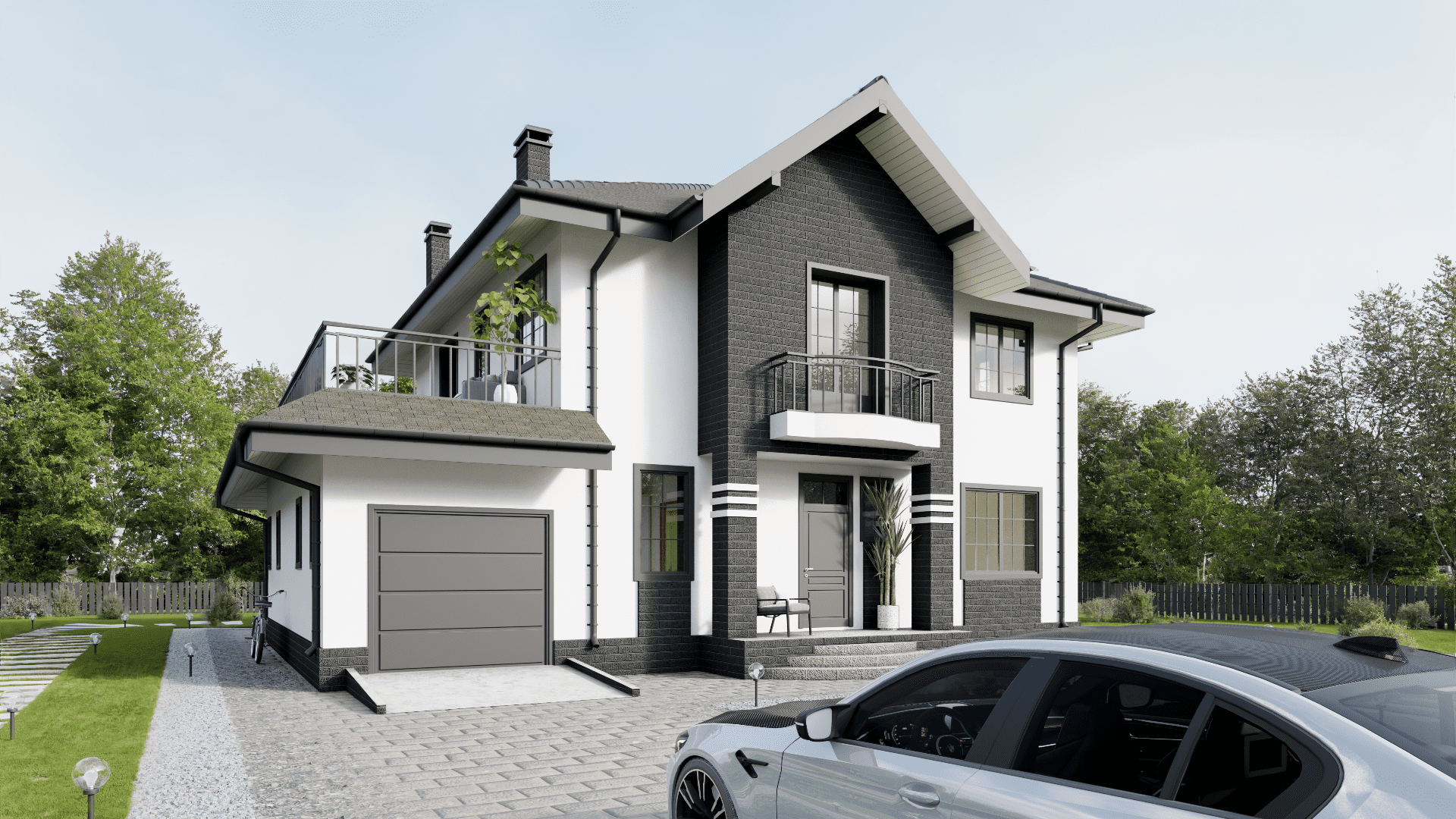 Дом по проекту «ЗС 200-17» - Золотое Сечение