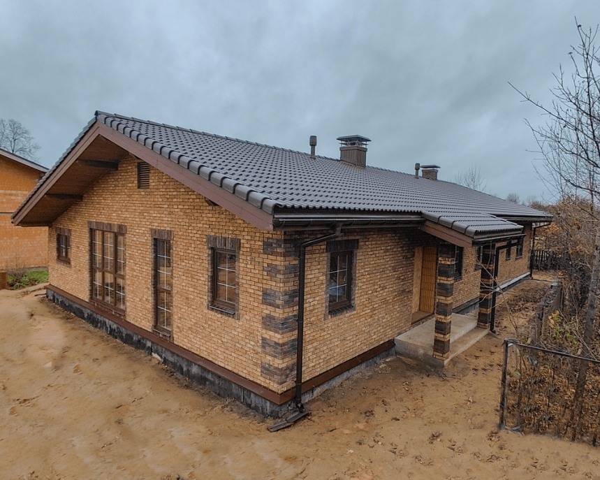 Дома из керамических блоков Бунгало XL под ключ