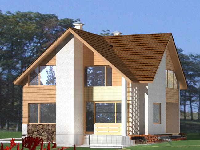 Проект дома D-150-1P