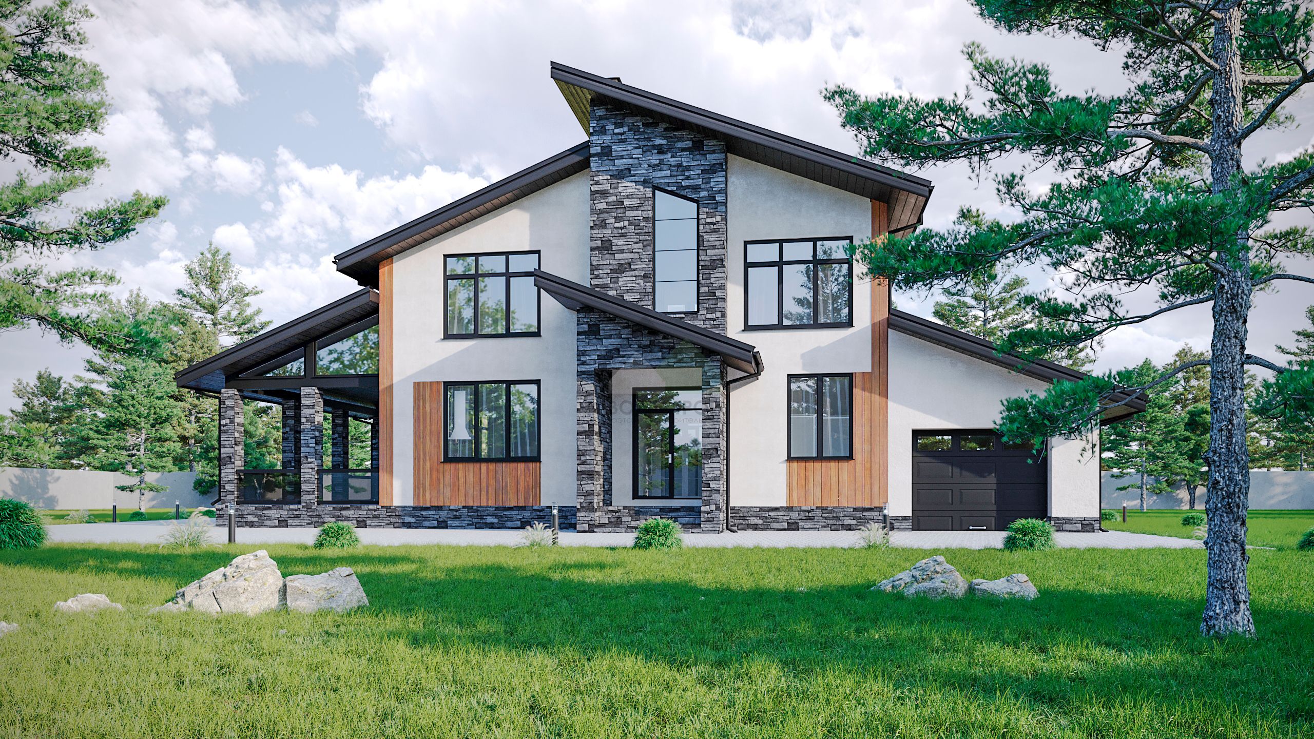 Кирпичный дом С-350 К «Шираз»