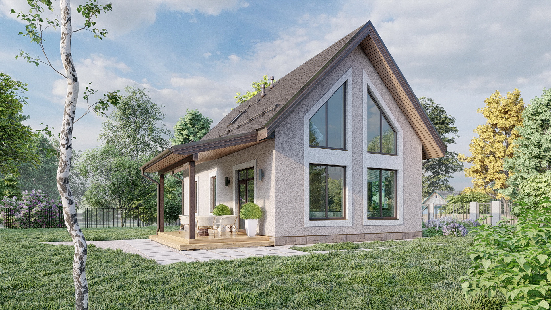 Дом из газобетона "Вермонд"