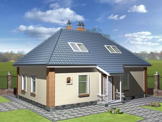 Проект дома C-142-1P