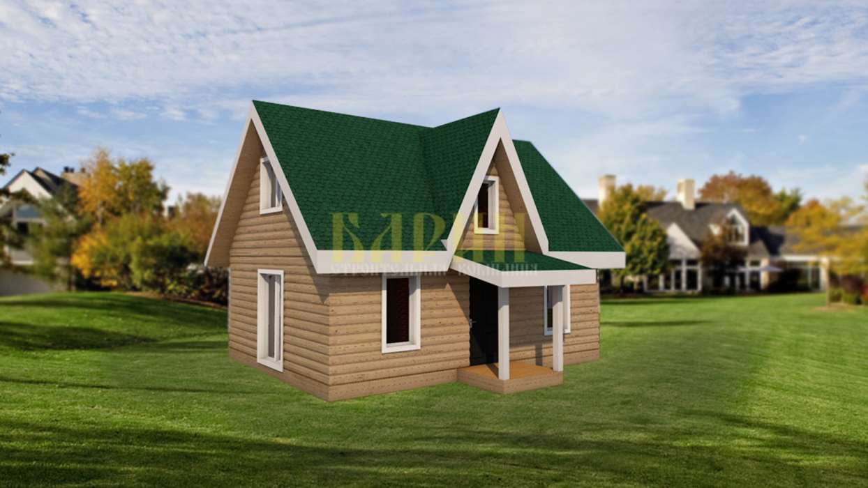 ПД - 96 - Строительство домов из Каркаса, СИП, Бруса под ключ