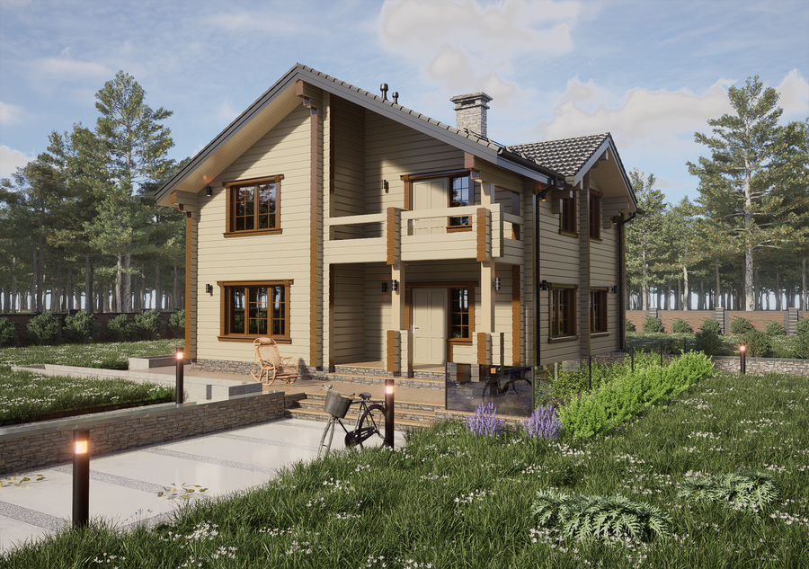 Проект дома №381