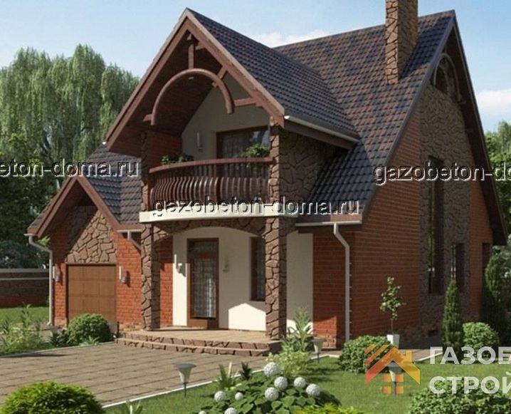 Дом из кирпича Проект КД-6