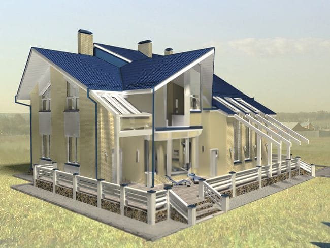 Проект дома A-335-1P