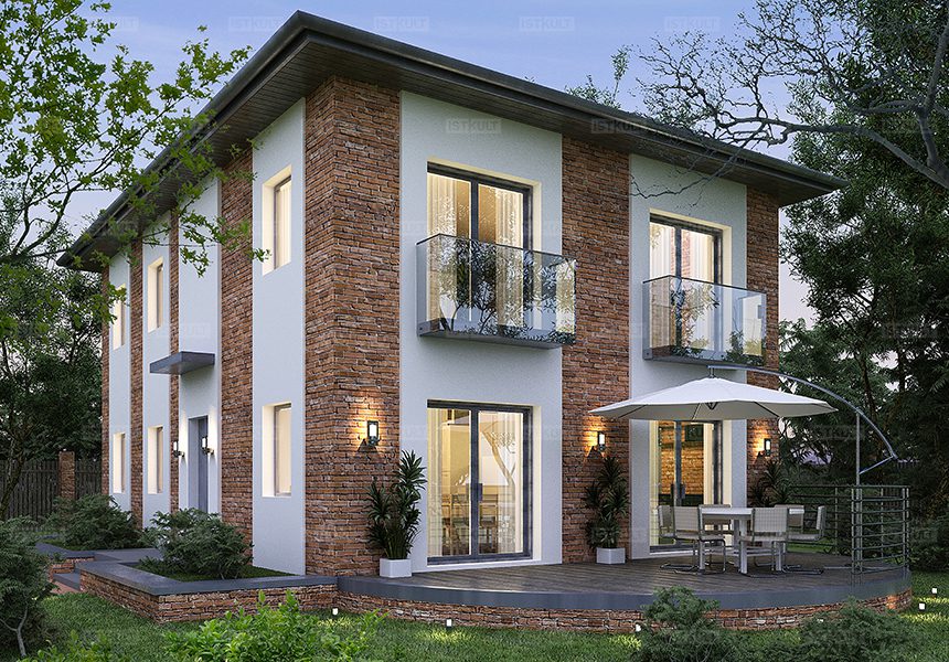 Дом по проекту «Клаусштадт» - Золотое Сечение