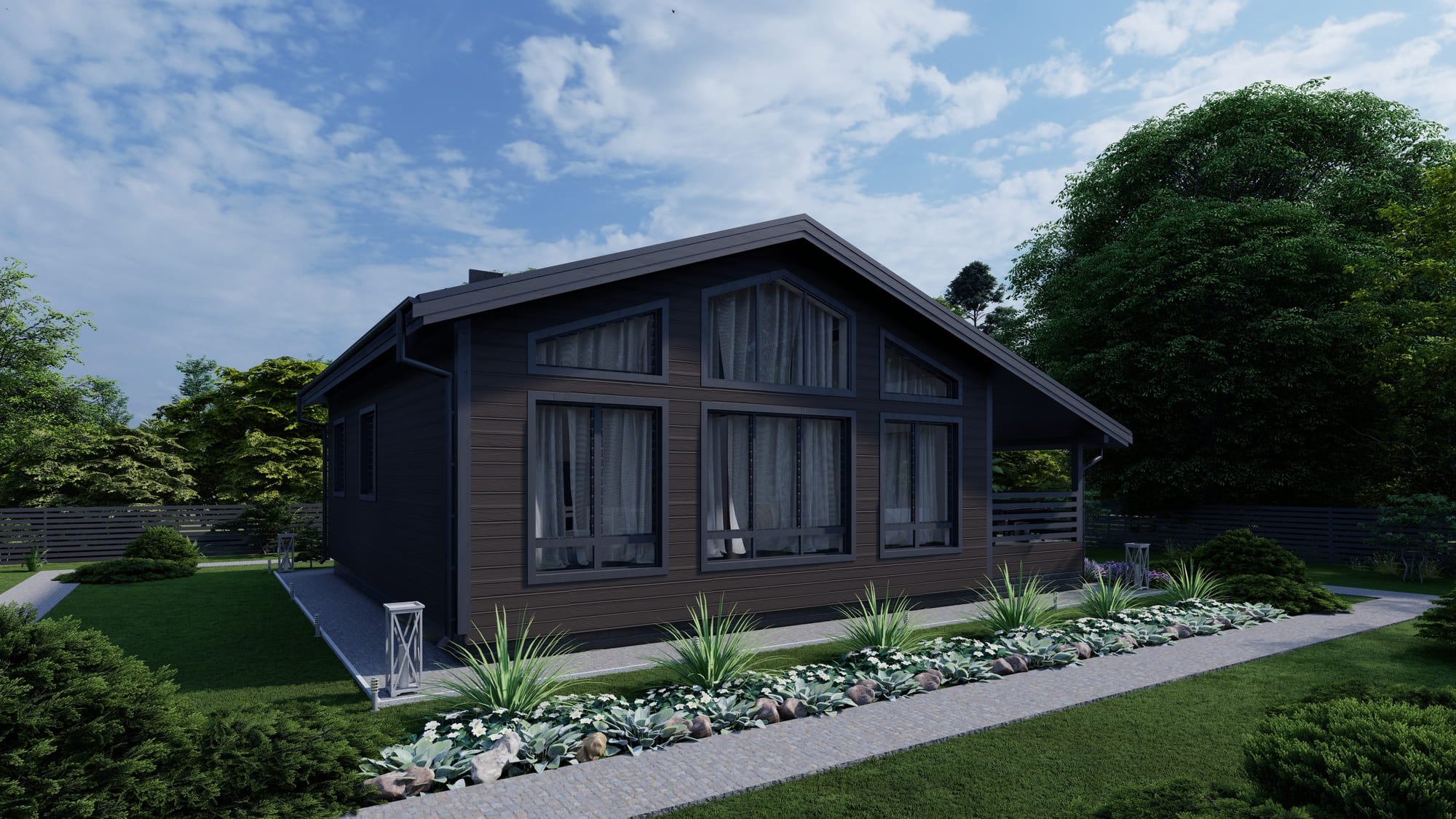 Проект дома Браун