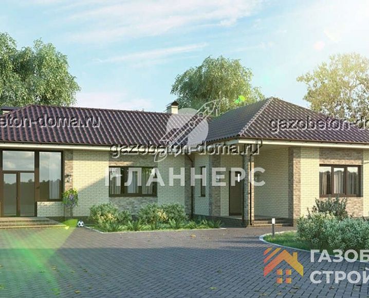 Дом из кирпича Проект КД-15