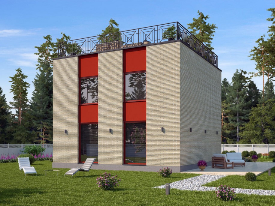 Дома из керамических блоков Тетрис M под ключ