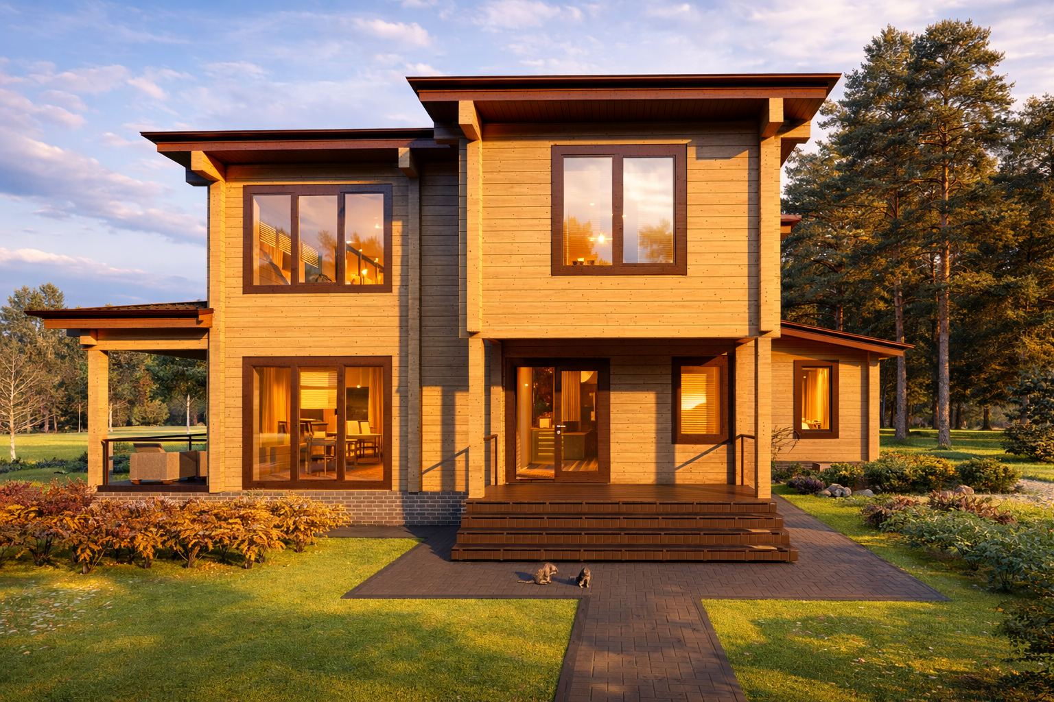 Проект дома «Кубик» | ЭкоТех