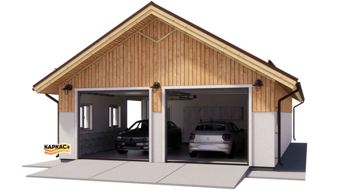 Проект каркасного дома КП-Г4