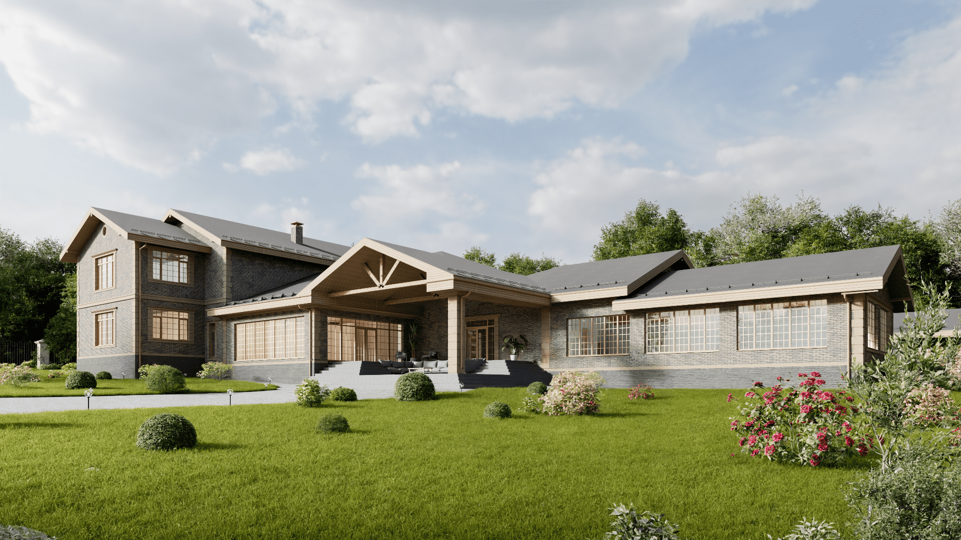 Дом по проекту «ЗС 506-19» - Золотое Сечение