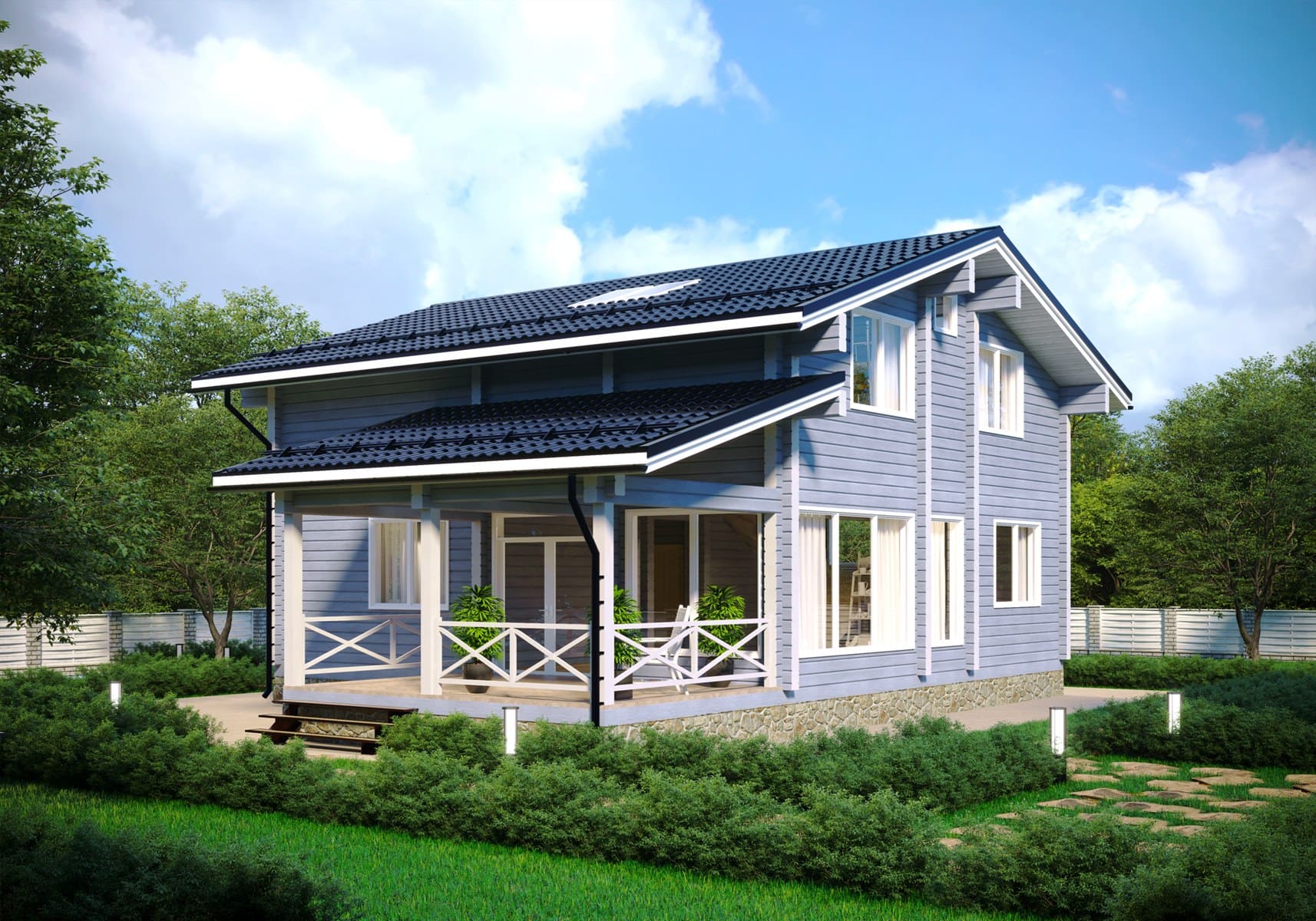 Дом 6 спален и с террасой №376