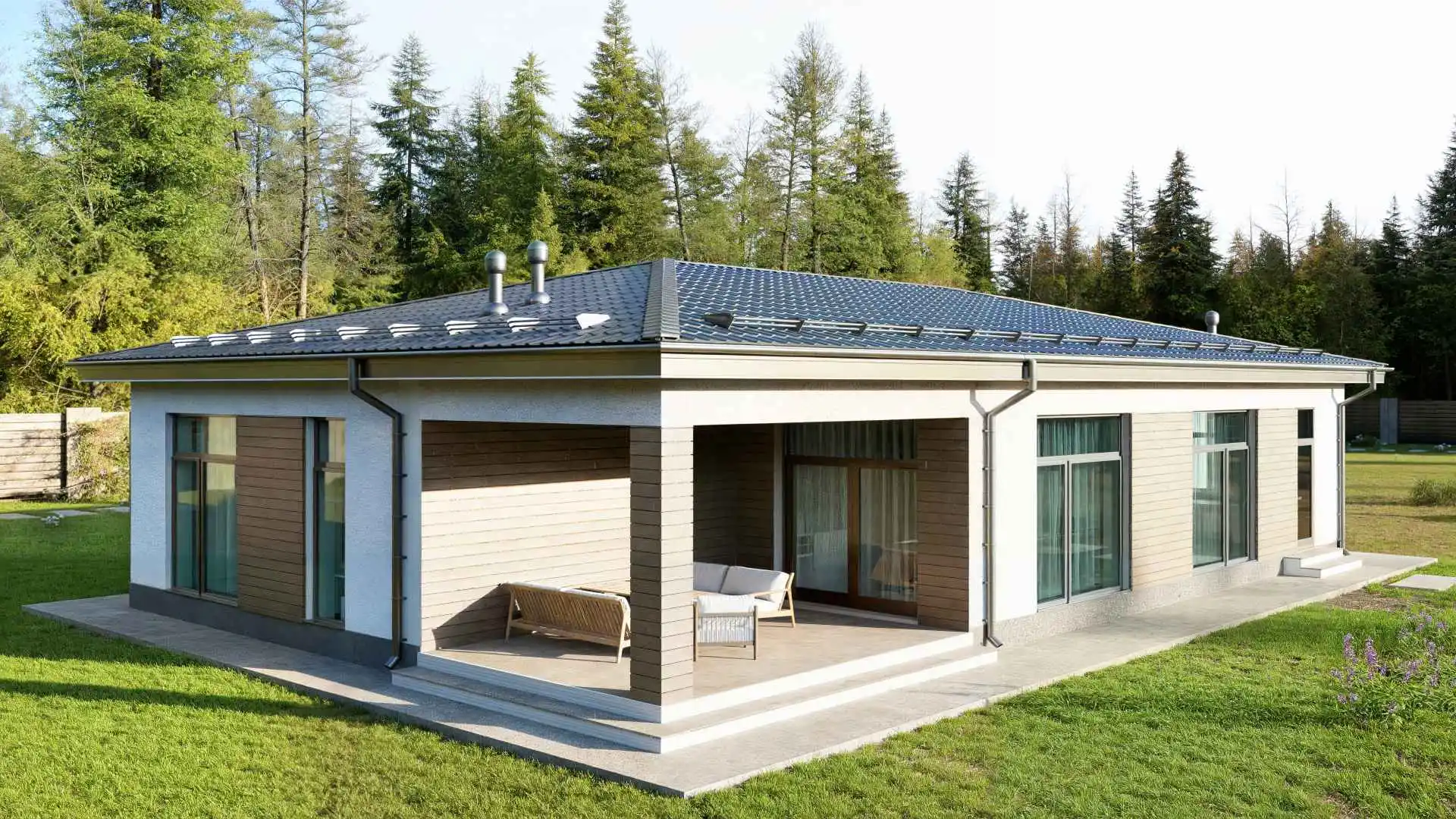 Дом по проекту «ЗС 226-24» - Золотое Сечение