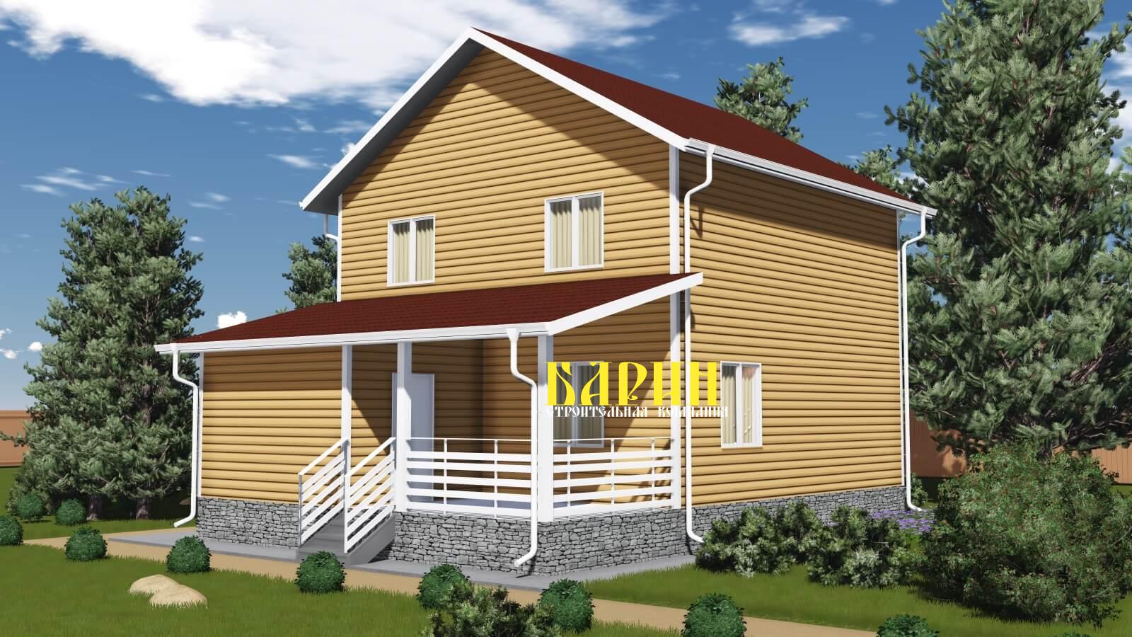 ПД - 144-2 - Строительство домов из Каркаса, СИП, Бруса под ключ