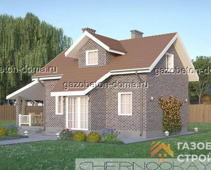 Дом из кирпича Проект КД-5