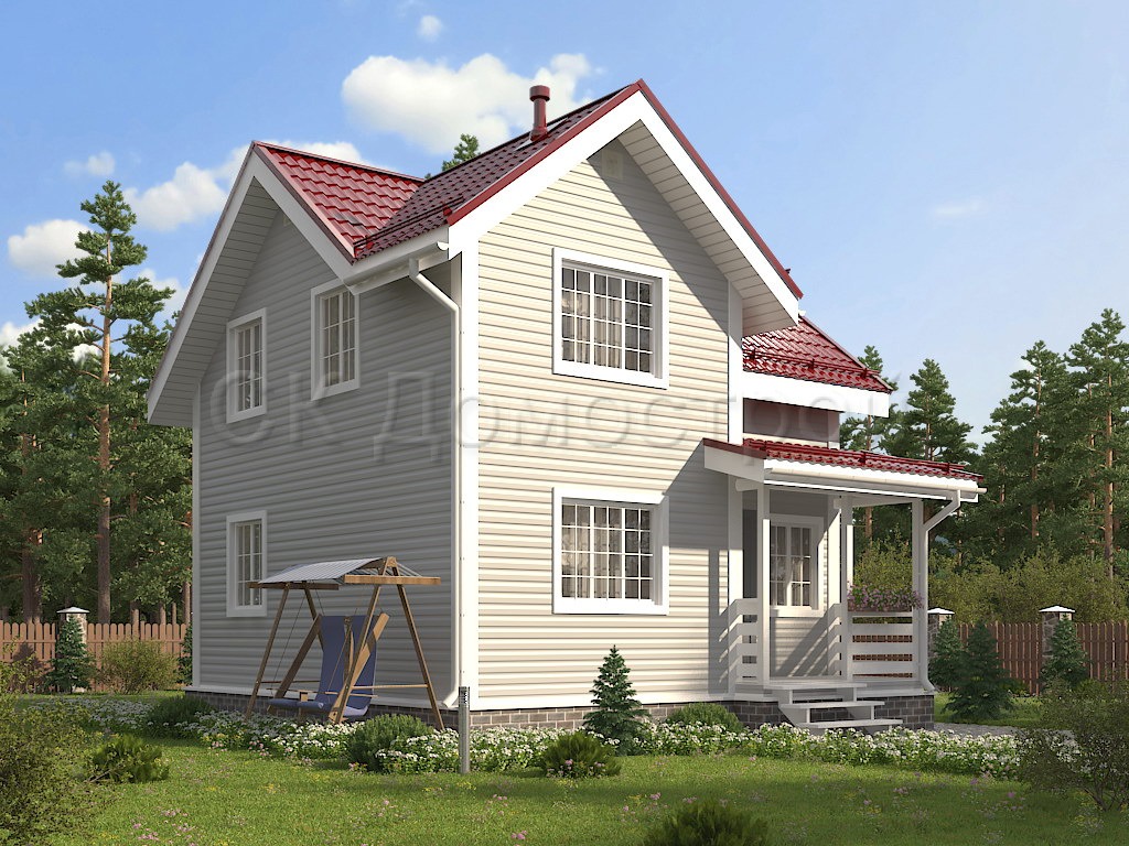 Дом «Ярославов» 7х7 м