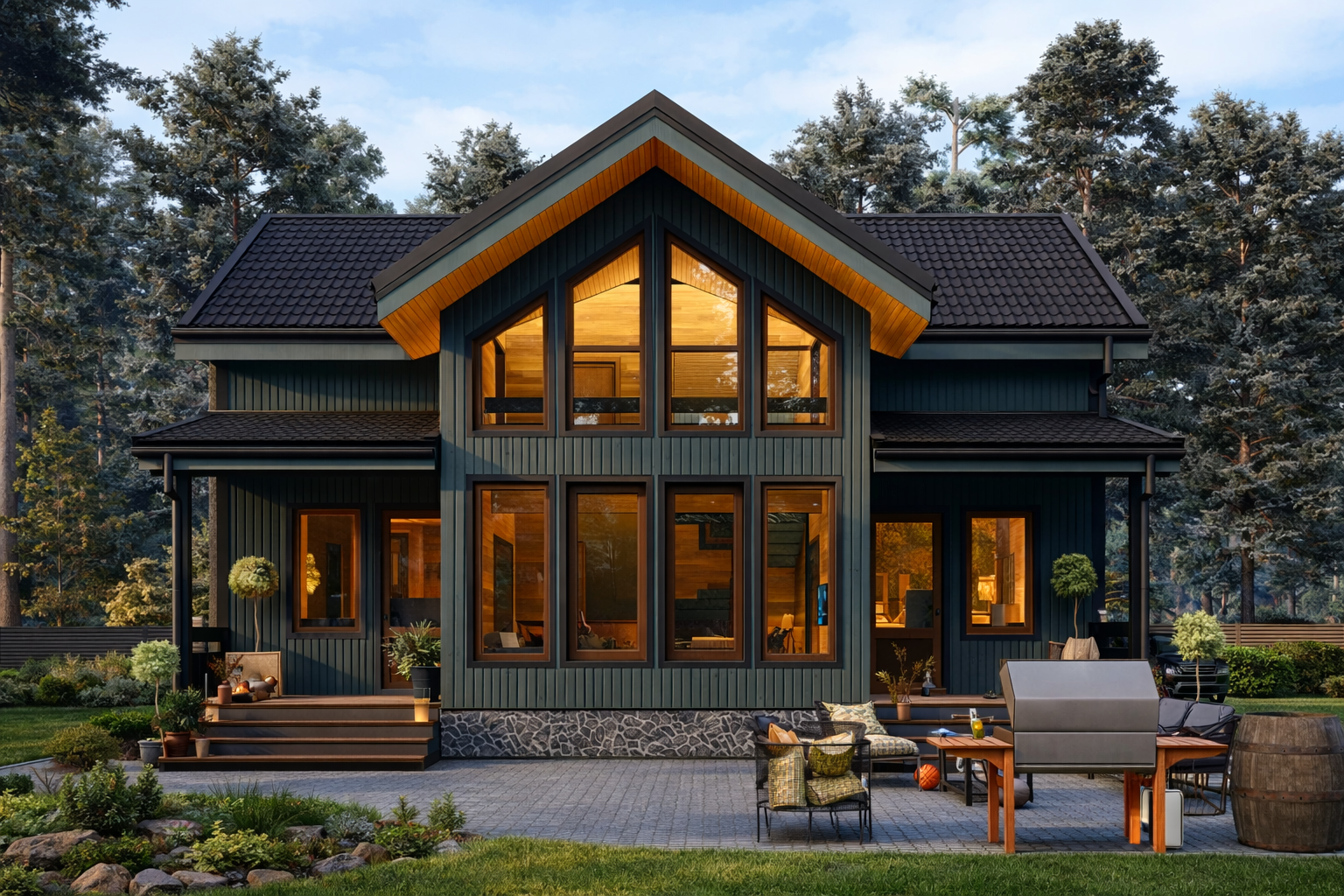 Проект дома «Ромашка» | ЭкоТех