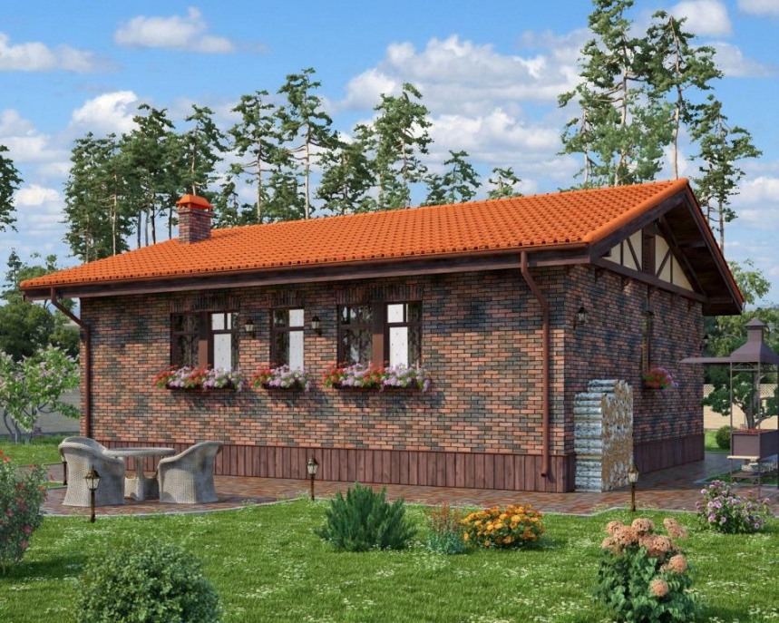 Каркасные дома Стокгольм XS под ключ