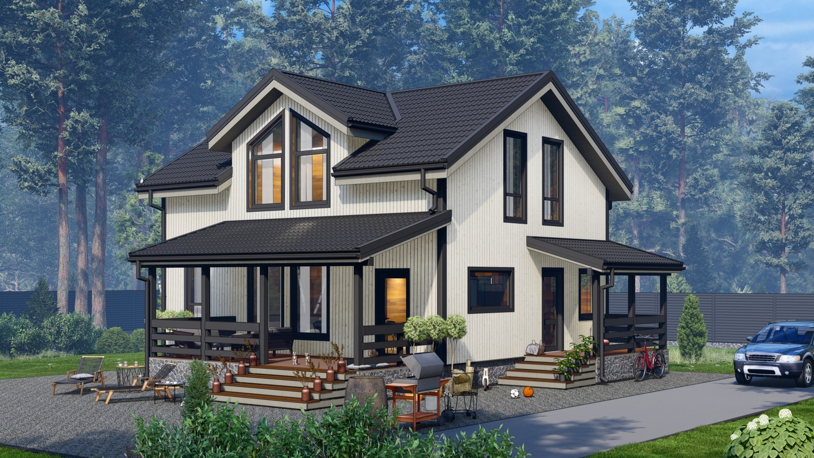 Проект дома «Пион» | ЭкоТех