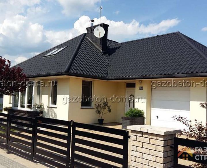 Дом из газобетона Проект ГБ-241