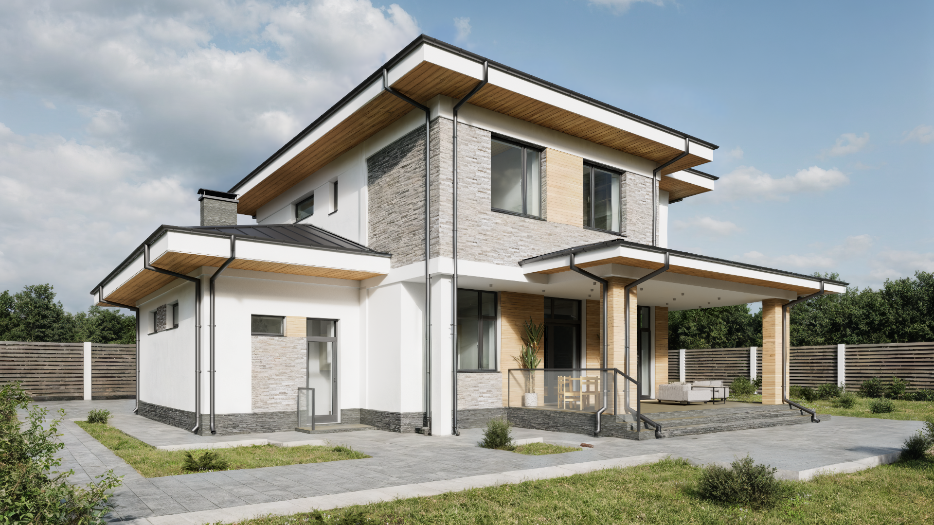 Дом по проекту «ЗС 27-24» - Золотое Сечение