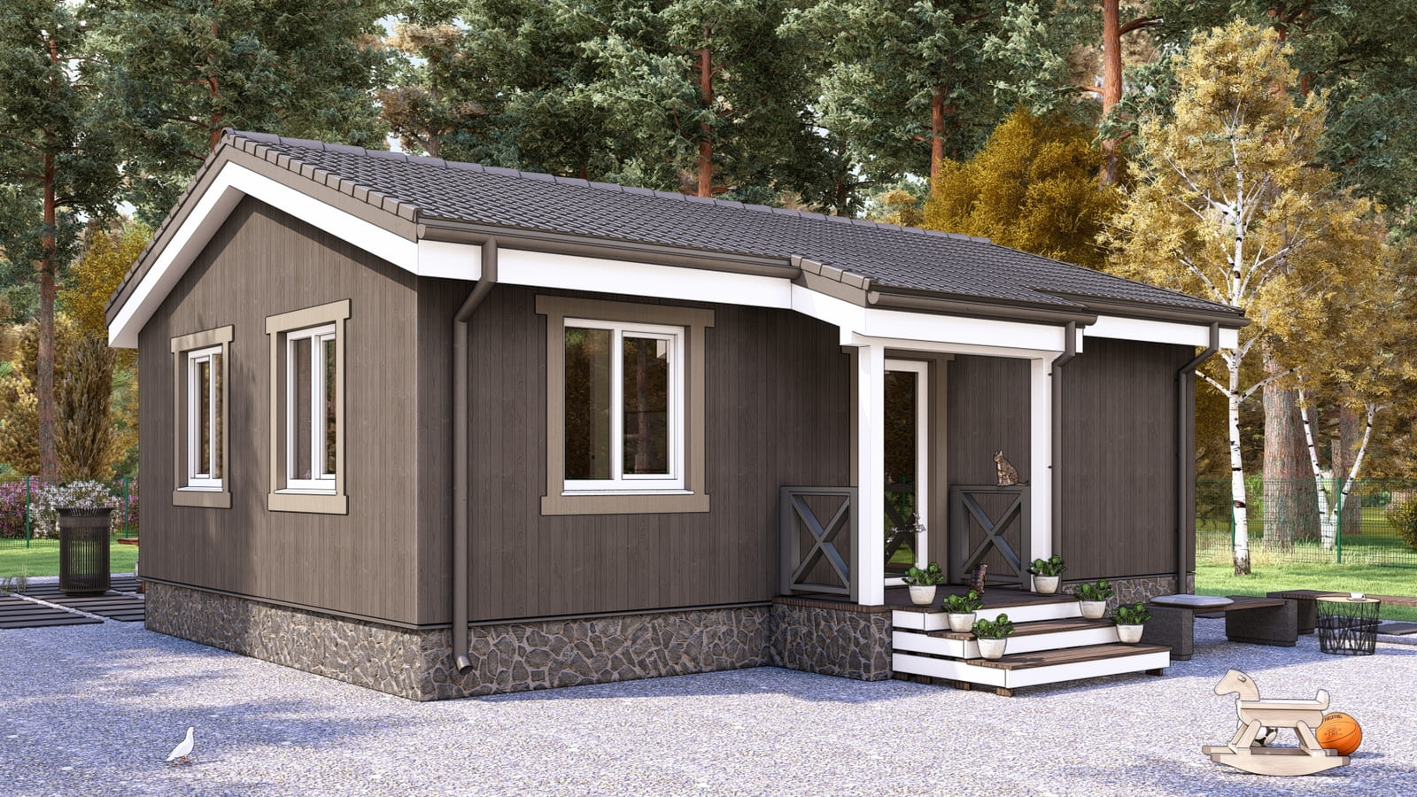 Проект дома «Лютик» | ЭкоТех