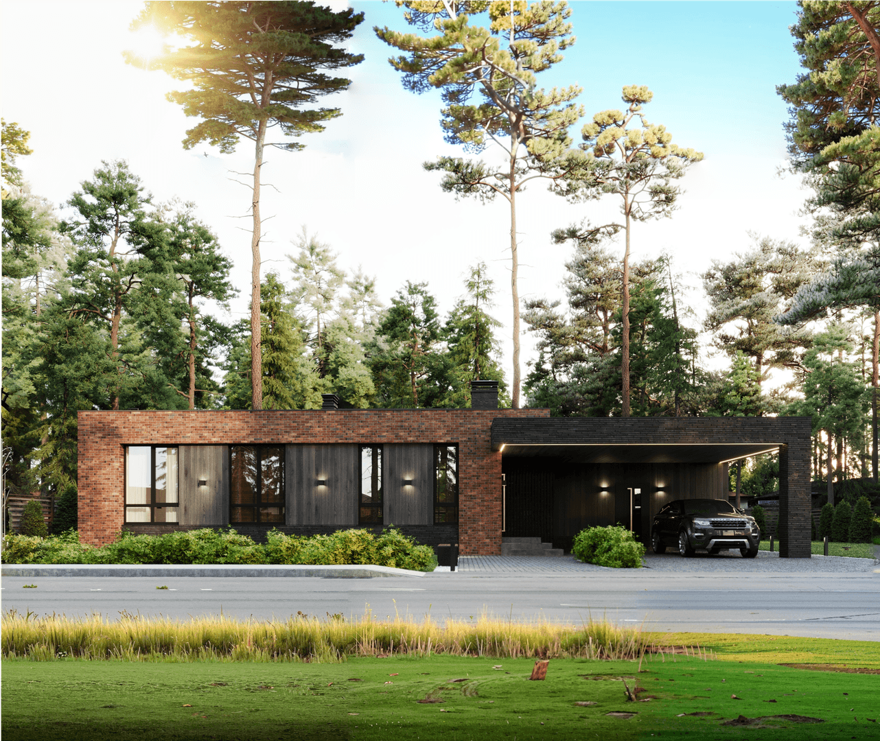 Дом Руза из кирпича: заказать в Москве по низкой цене