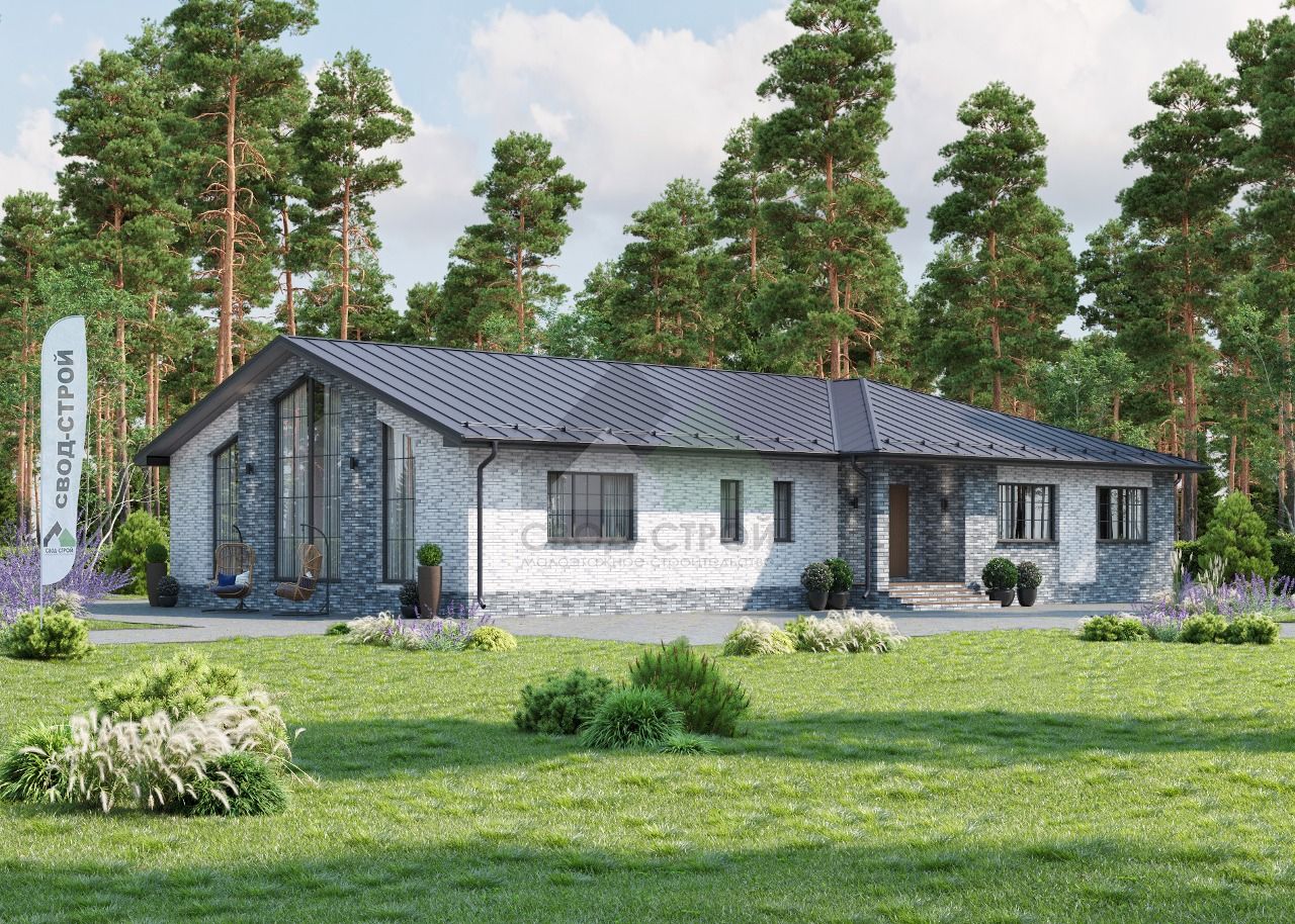 Кирпичный дом С-281 К «Скарлетт»